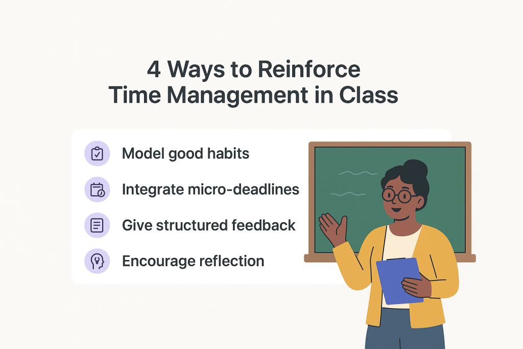 ways to reinforce time management 